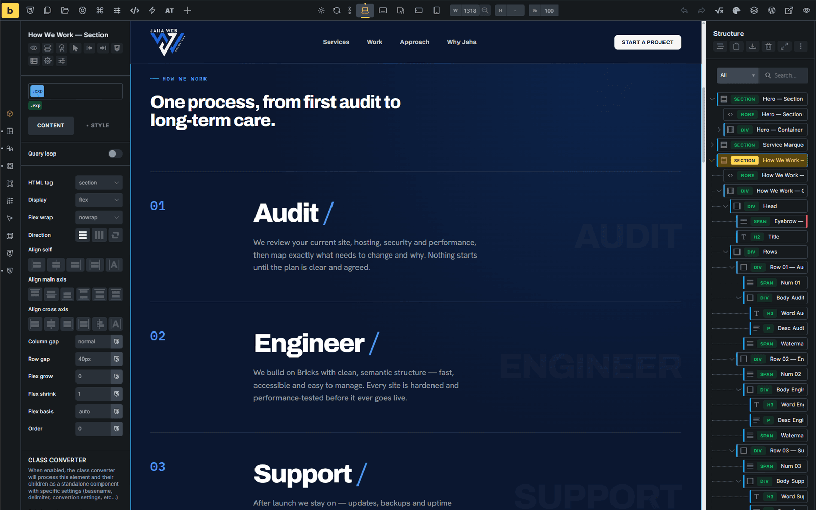 Service screenshot
